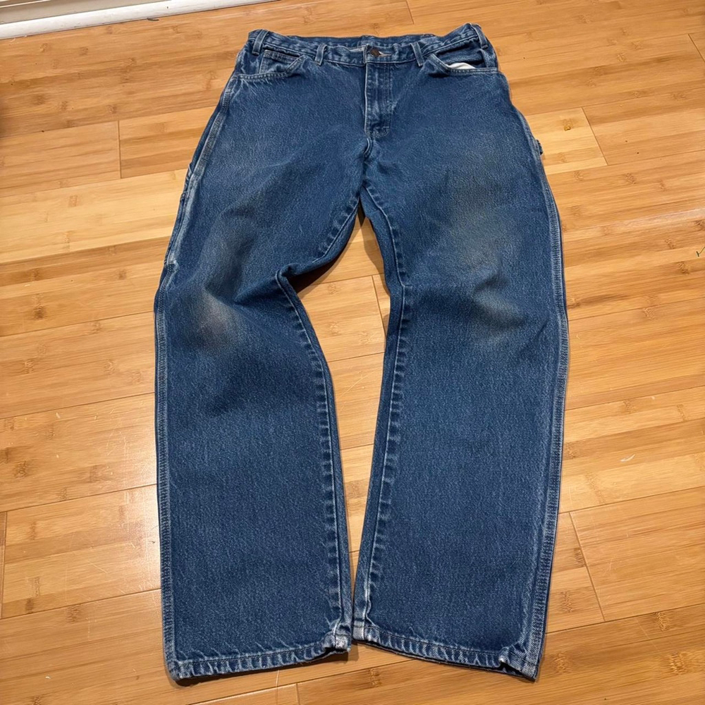 Vintage Dickies carpenter baggy jeans straight fit
